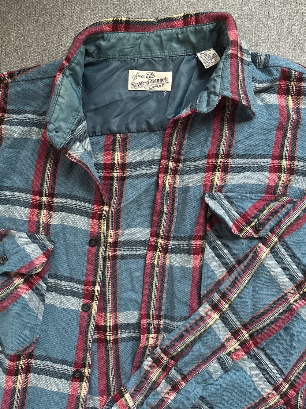 Vintage Sears Roebuck Flannel